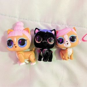 OMG LOL kitty cats pets EUC rare unique original MGA